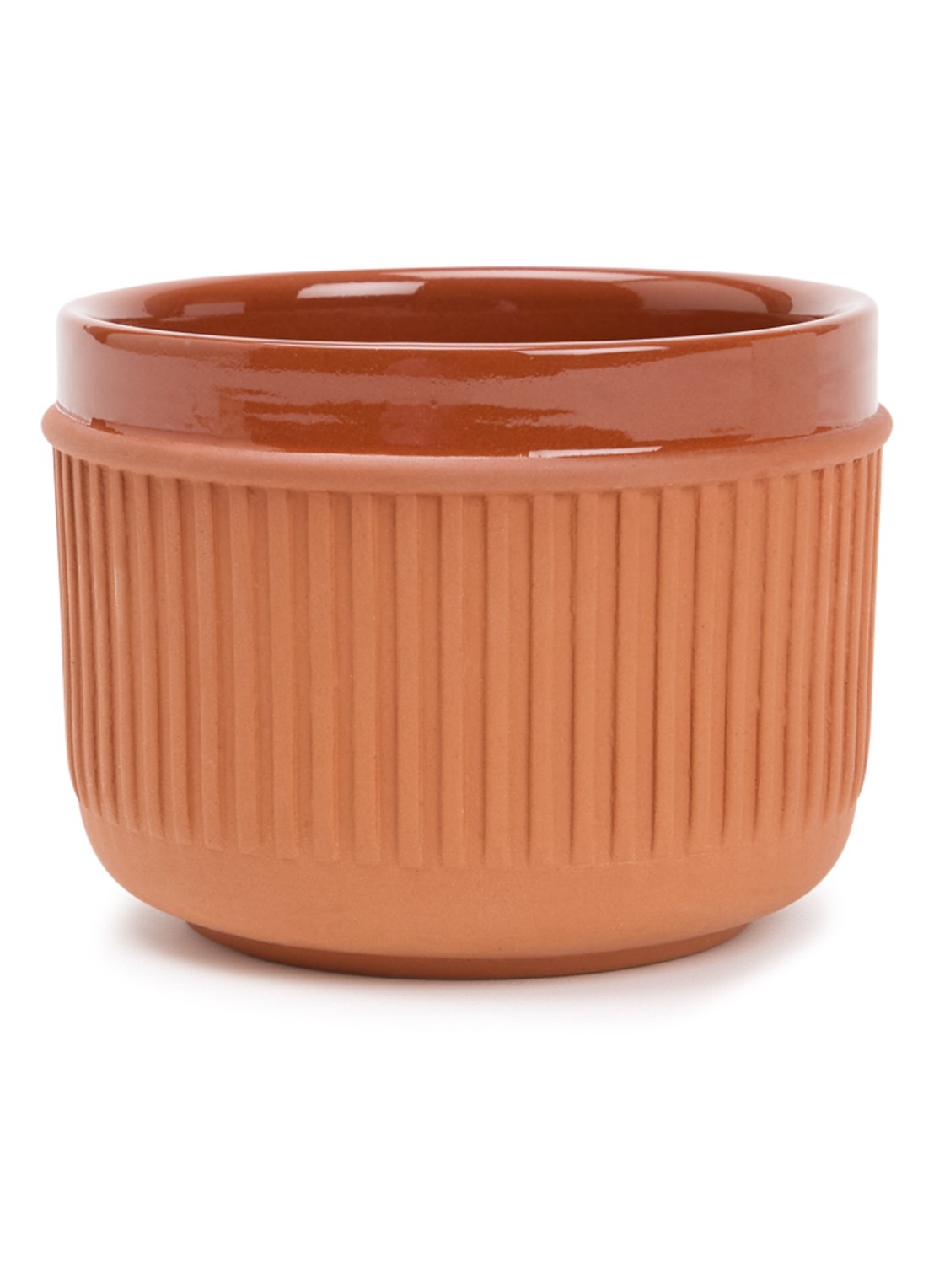 Normann Copenhagen Junto dipschaal 8 cm - voorkant bruin