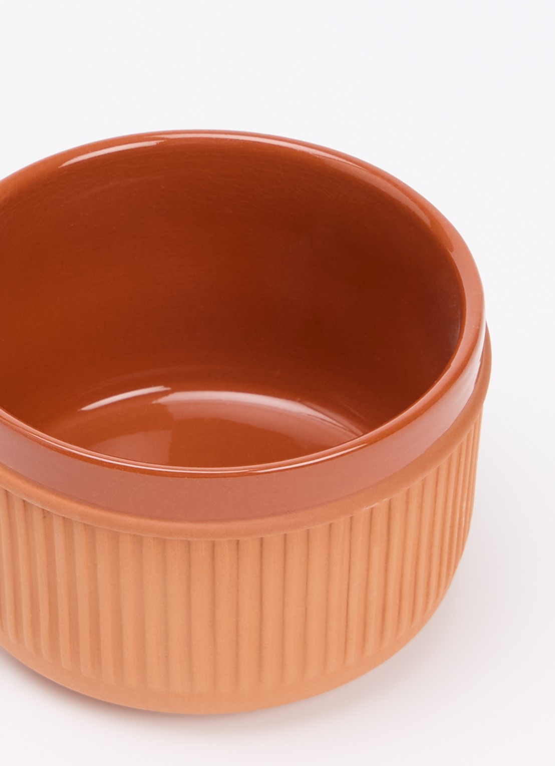 Normann Copenhagen Junto kom 10 cm - voorkant 2 roodbruin
