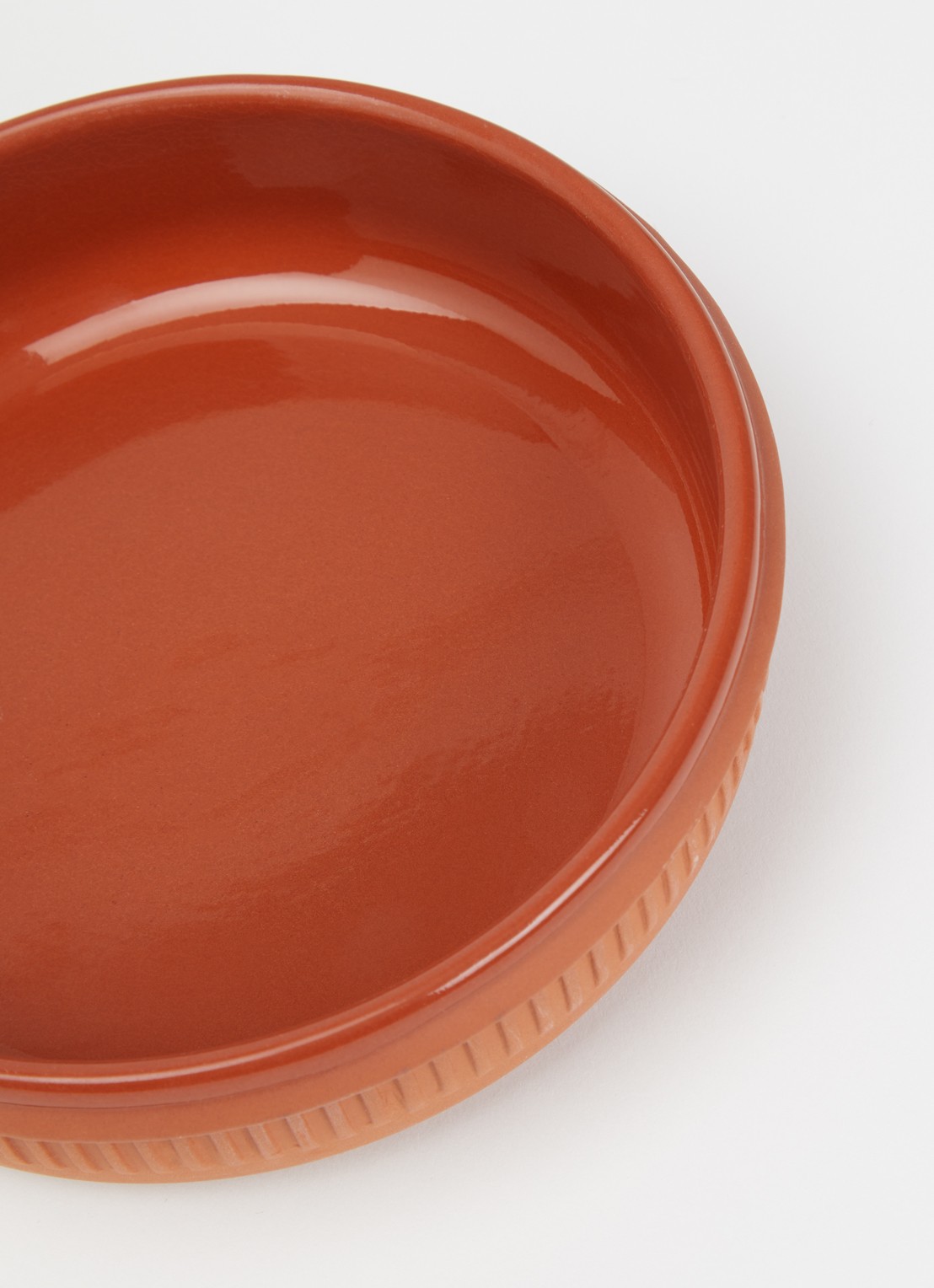 Normann Copenhagen Junto serveerschaal 14 cm - voorkant 2 roodbruin