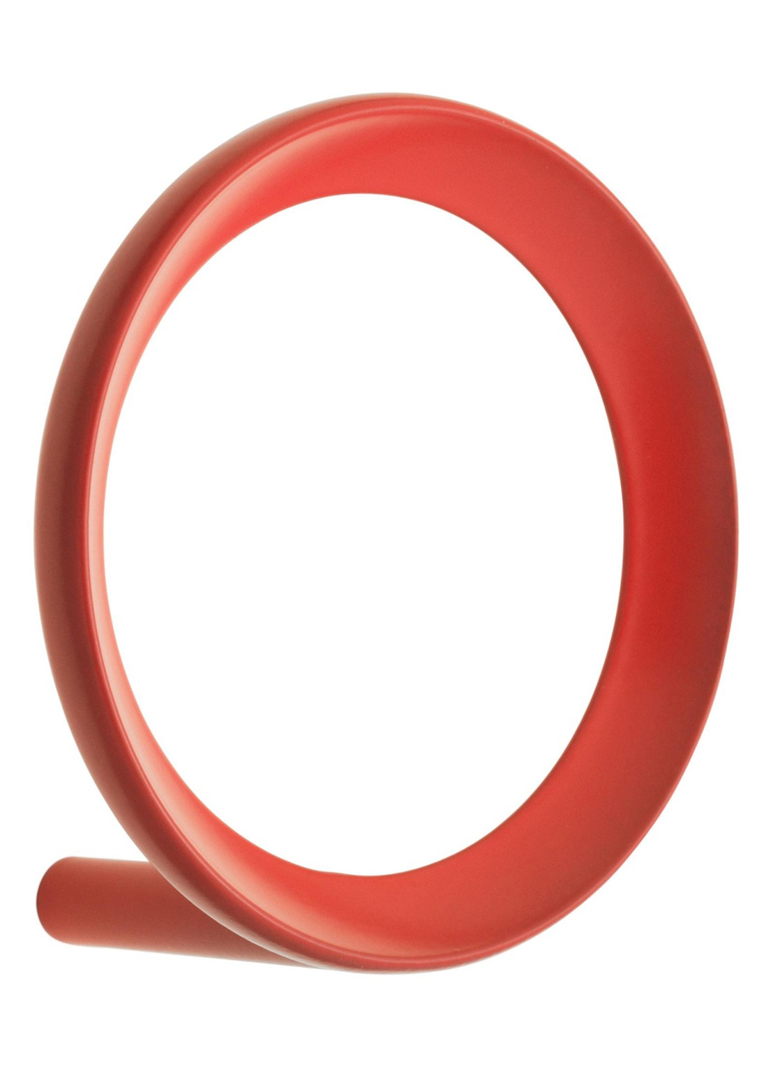 Normann Copenhagen Loop wandhaak 7,8 cm - voorkant rood