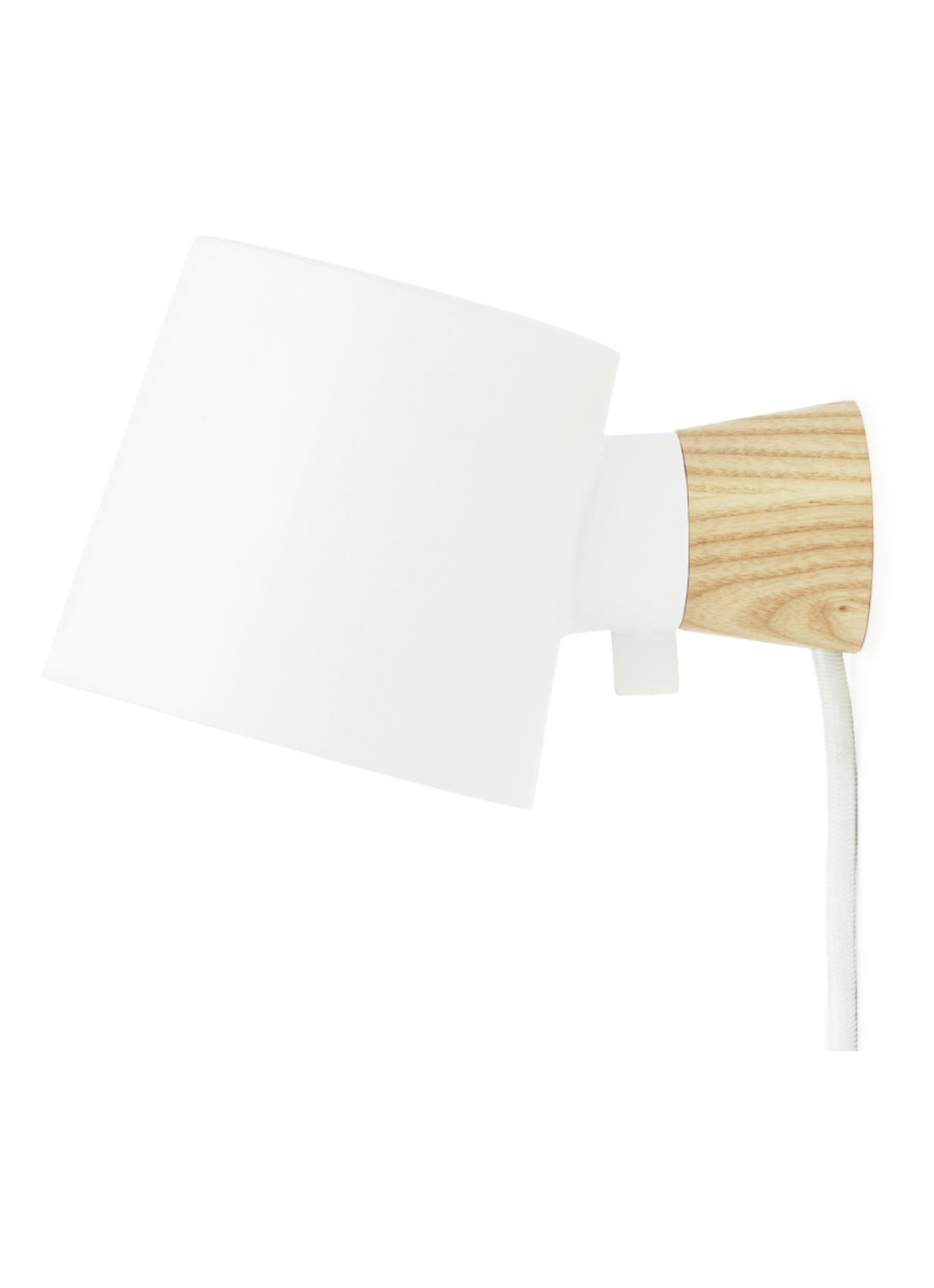 Normann Copenhagen Rise wandlamp - voorkant wit
