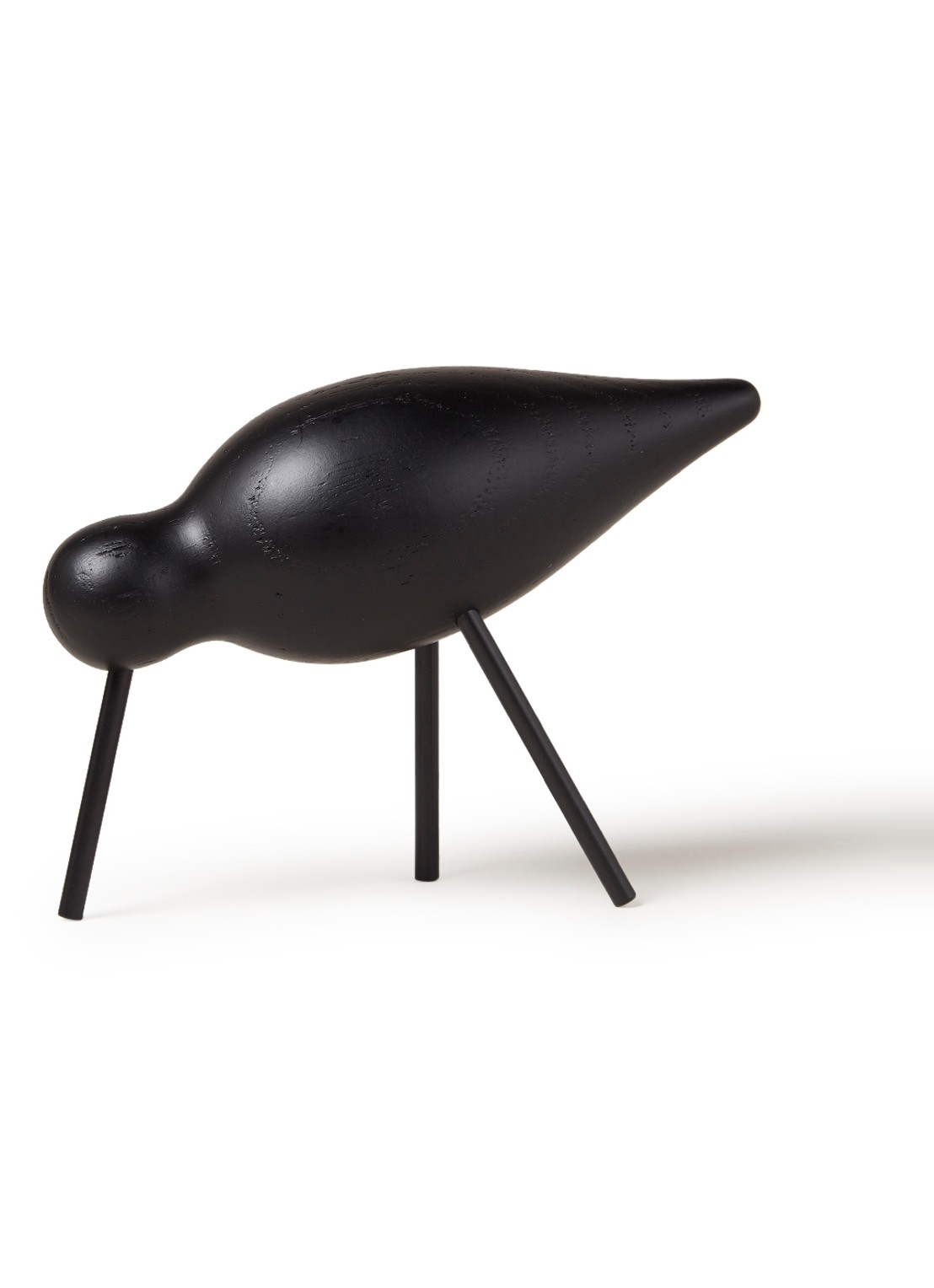 Normann Copenhagen Shorebird 11 cm  - voorkant zwart
