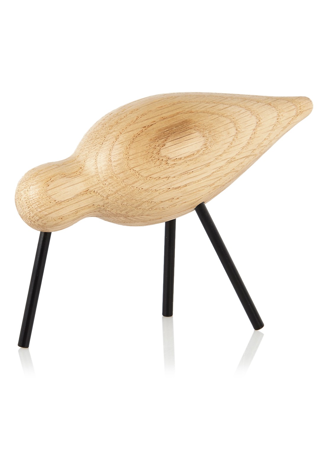 Normann Copenhagen Shorebird 11 cm - voorkant lichtbruin