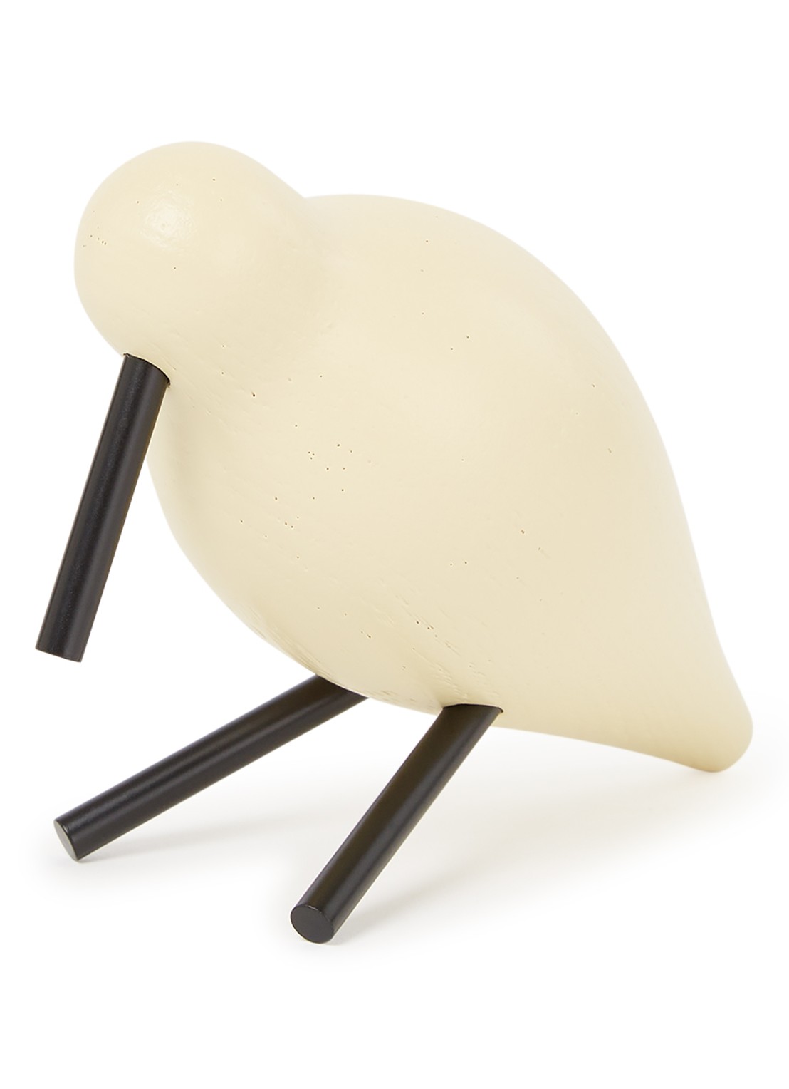 Normann Copenhagen Shorebird 8 cm - voorkant lichtgeel