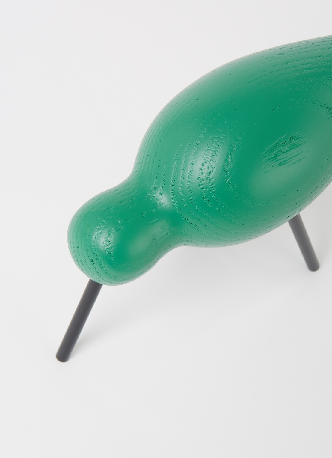 Normann Copenhagen Shorebird Medium 11 cm  - voorkant 2 groen
