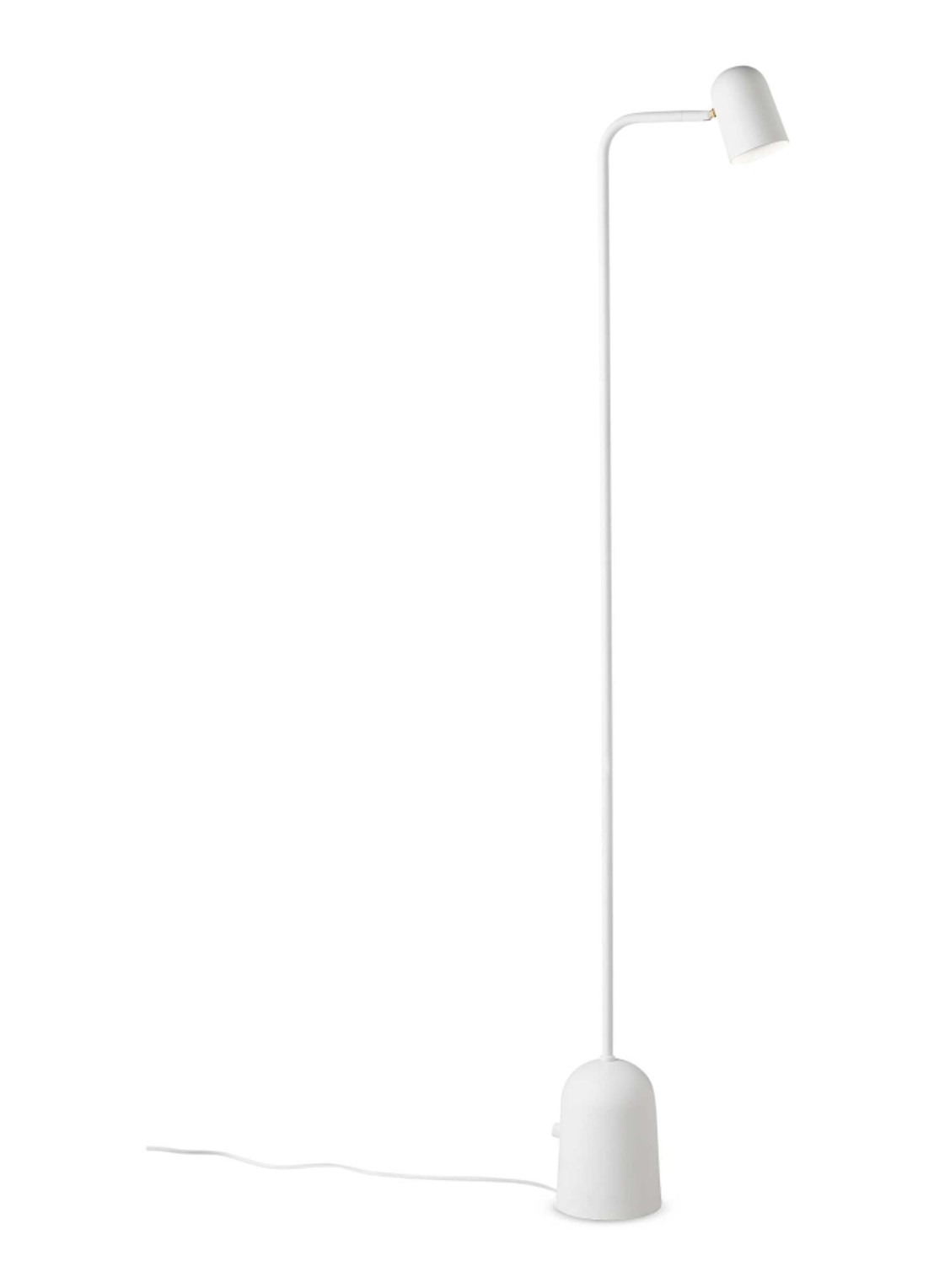 Northern Buddy vloerlamp - voorkant wit