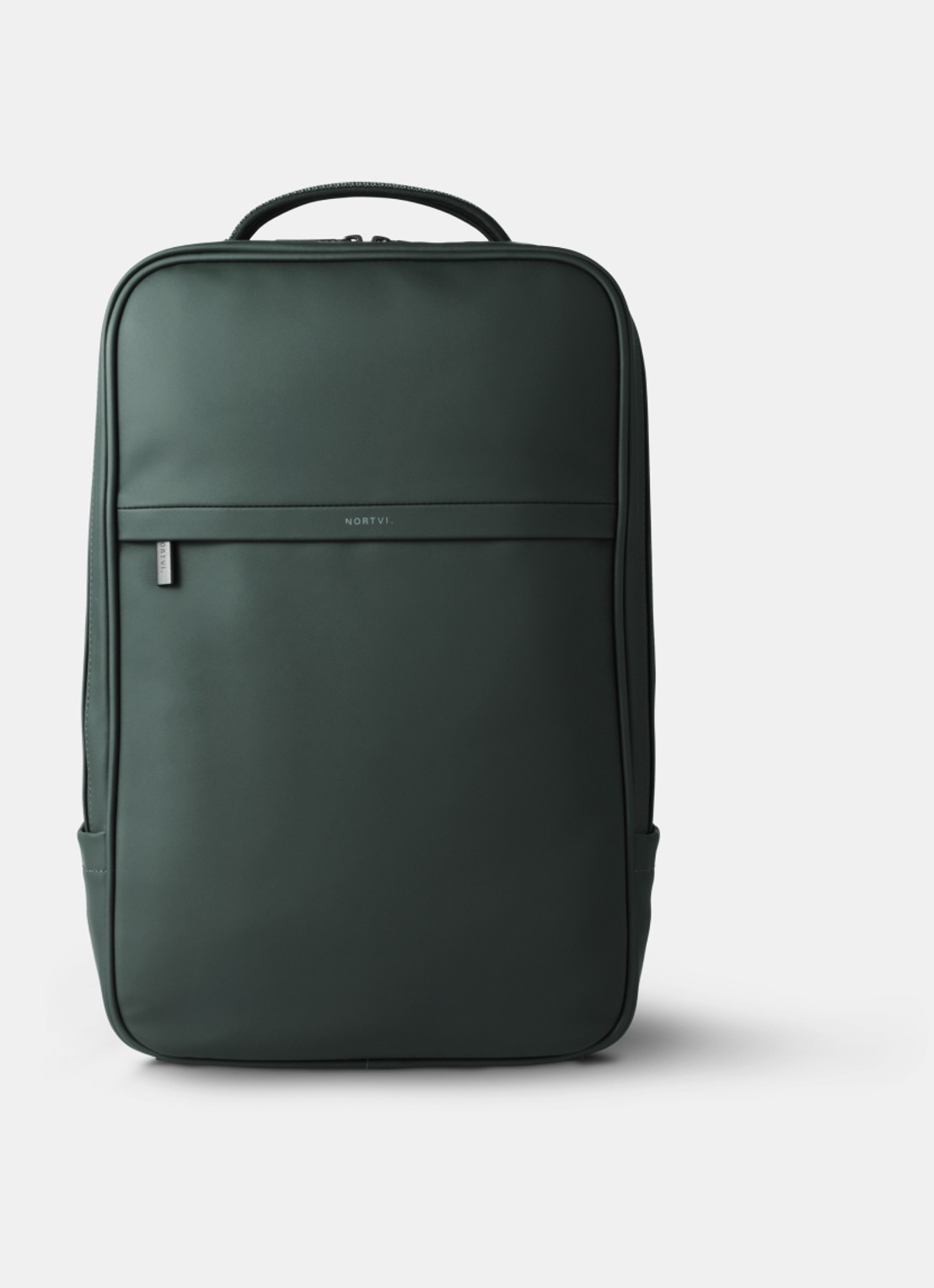 Nortvi Active rugzak met 14 inch laptopvak - voorkant 2 rainforest green / donkergroen