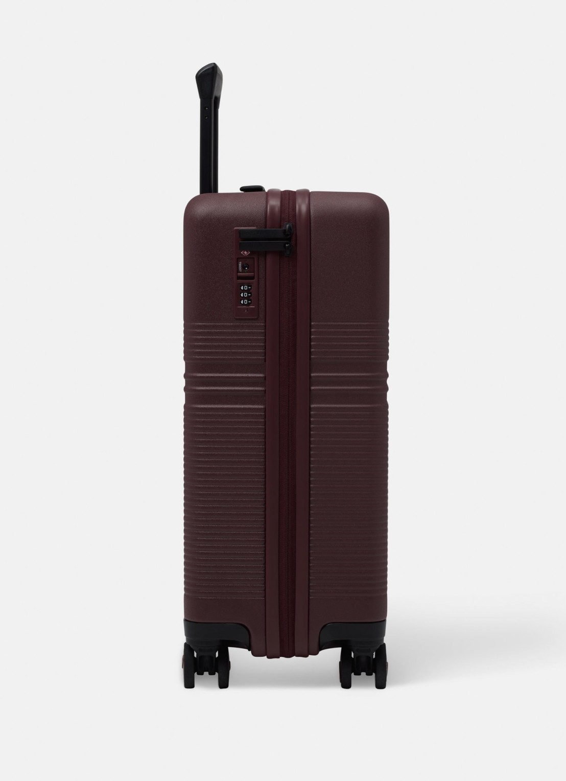 Nortvi Bagagelabel met logo - detail 4 burgundy / rood