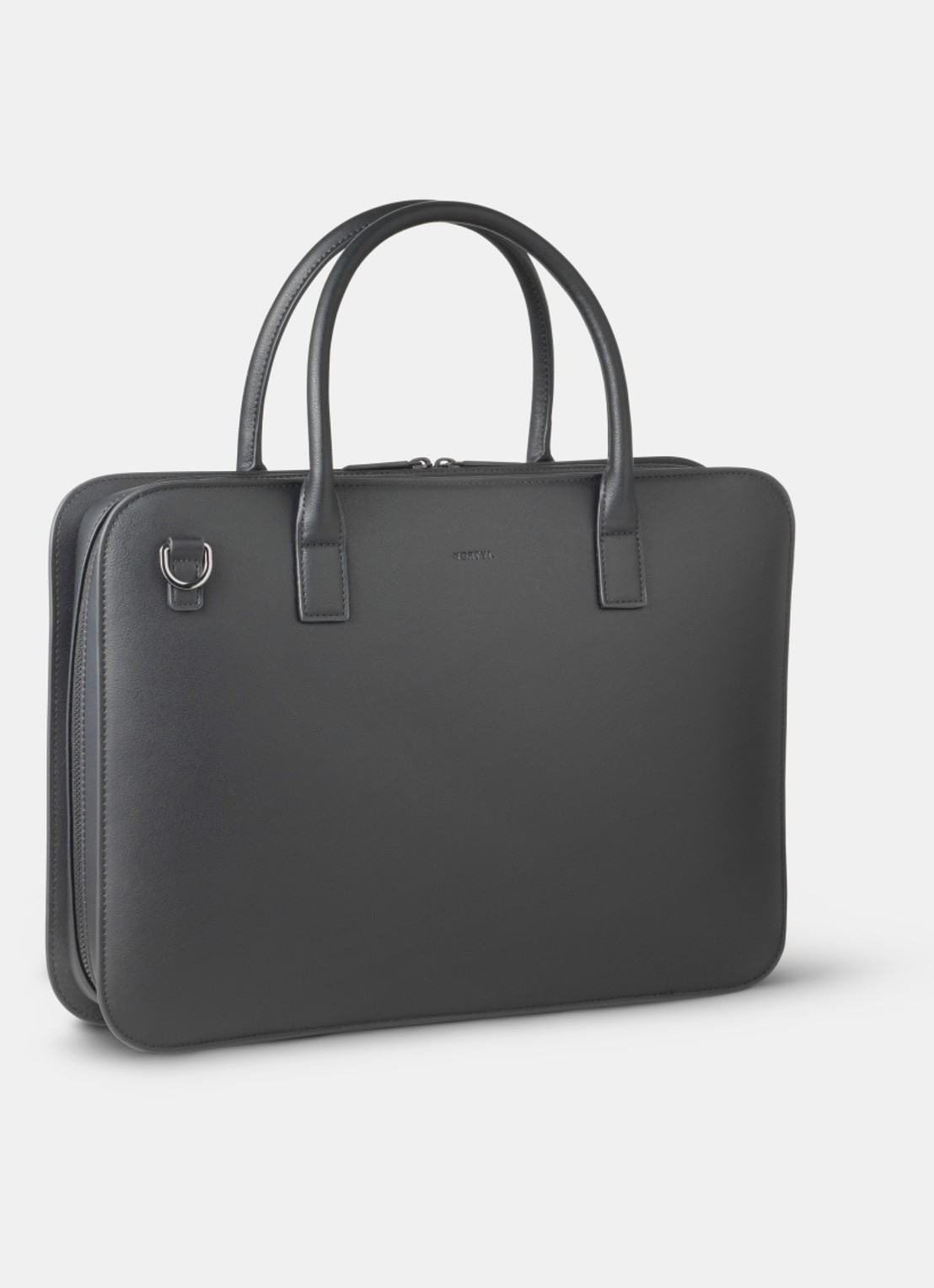 Nortvi Businesstas met 14 inch laptopvak - achterkant 5 zwart