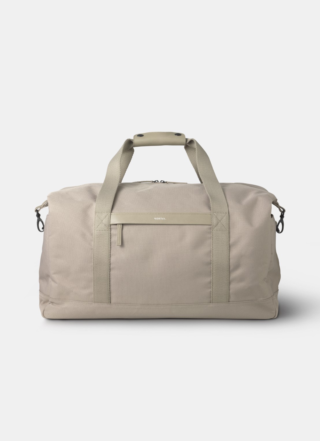 Nortvi Large weekendtas  - voorkant 2 clay / taupe