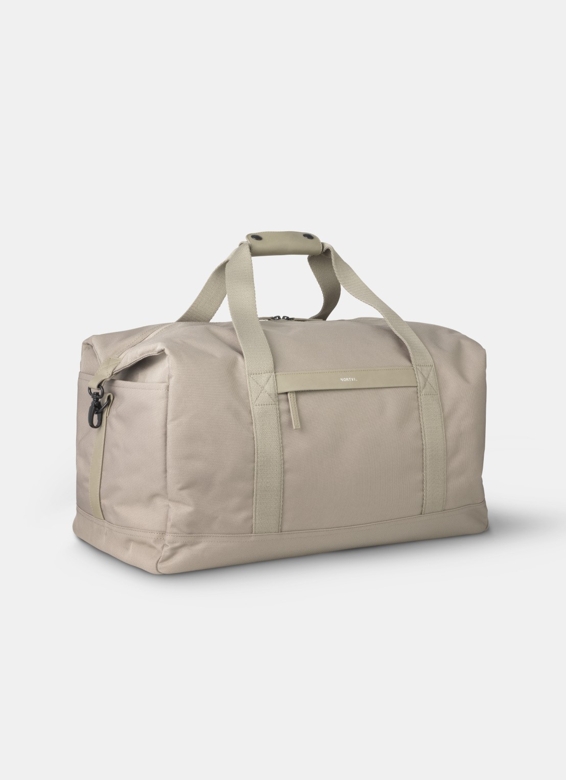 Nortvi Large weekendtas  - voorkant 3 clay / taupe