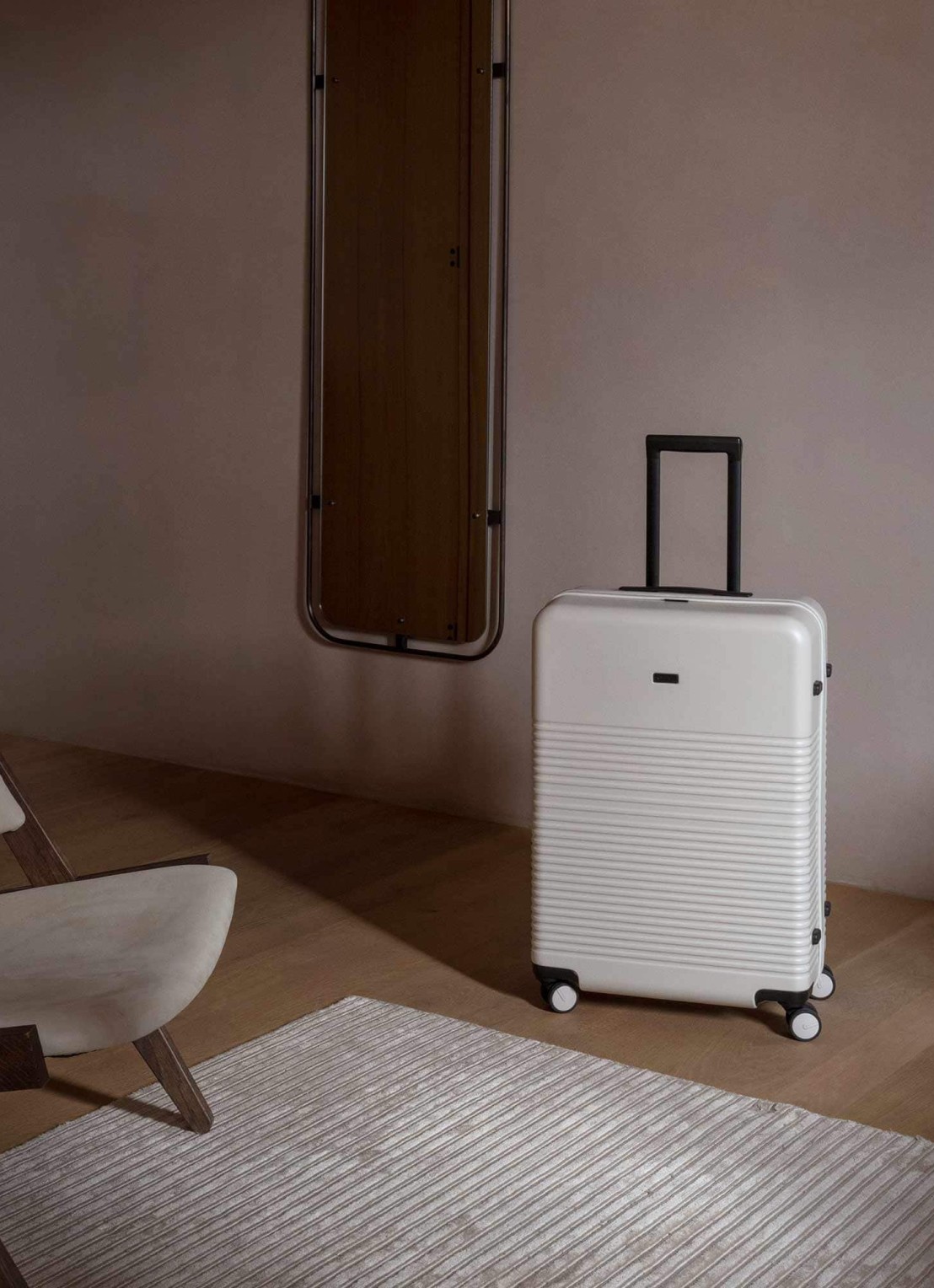 Nortvi Spinner 67 cm - voorkant 2 sand white / wit
