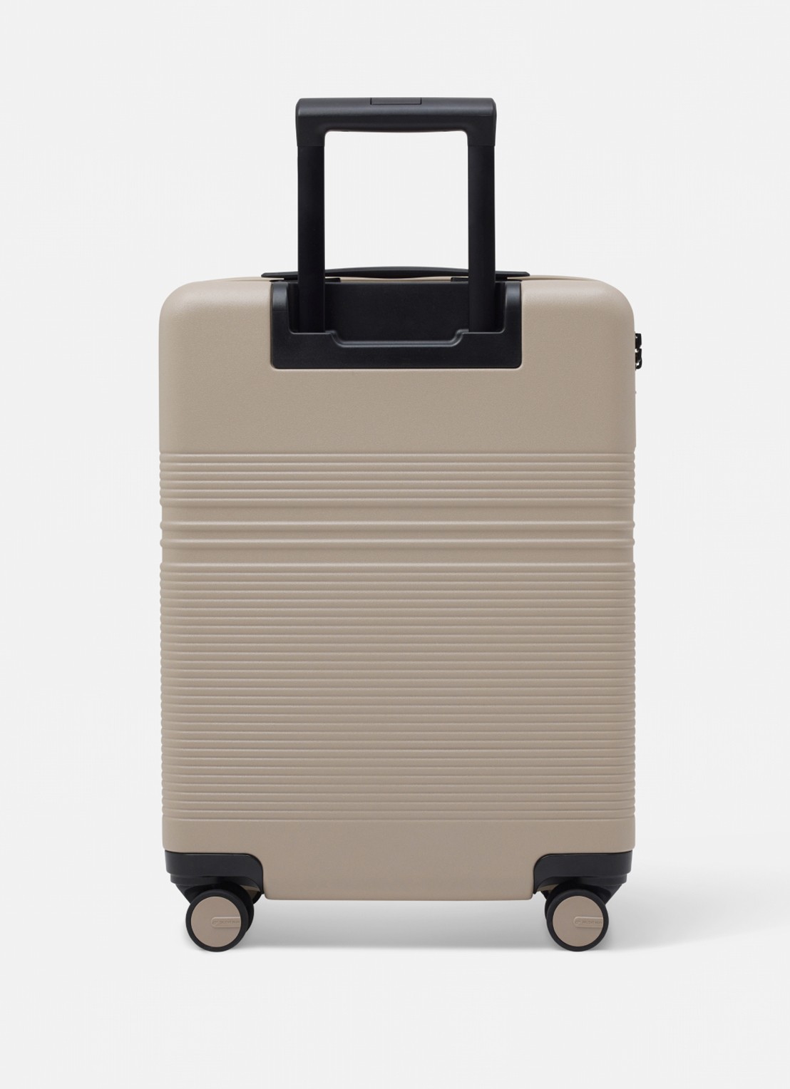 Nortvi Spinner met laptopvak 55 cm - achterkant dune / donkerbeige