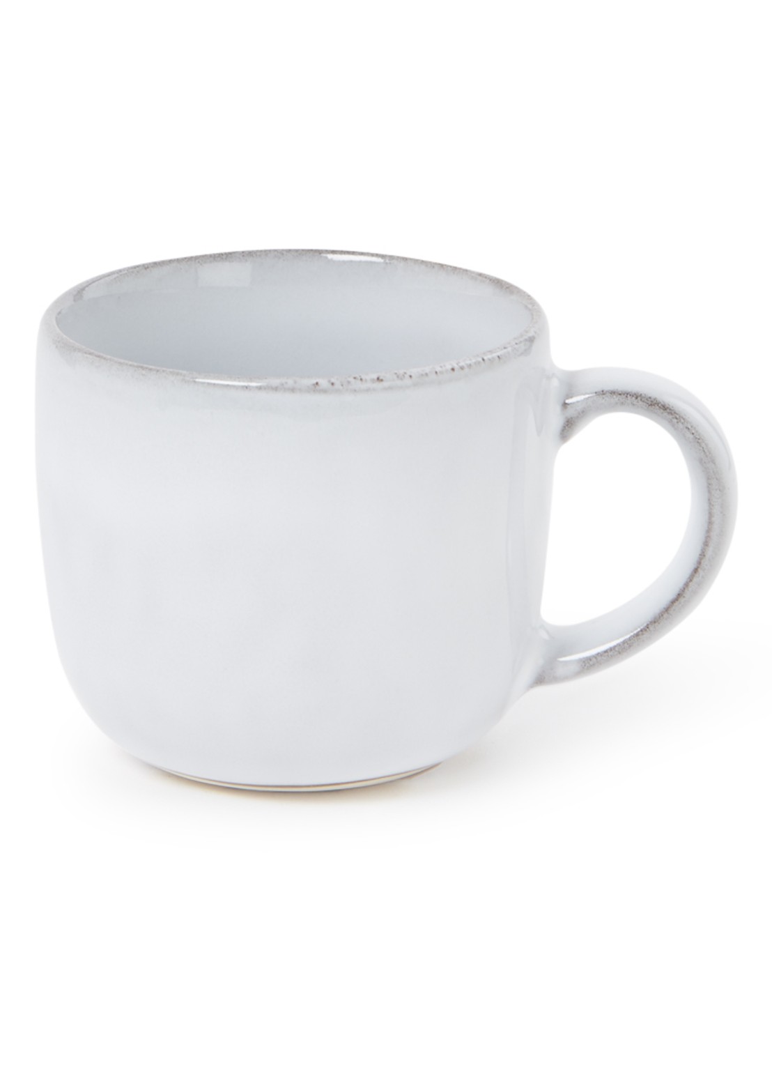 Nosse Ceramics Svelte espressokopje 12 cl - voorkant lichtgrijs