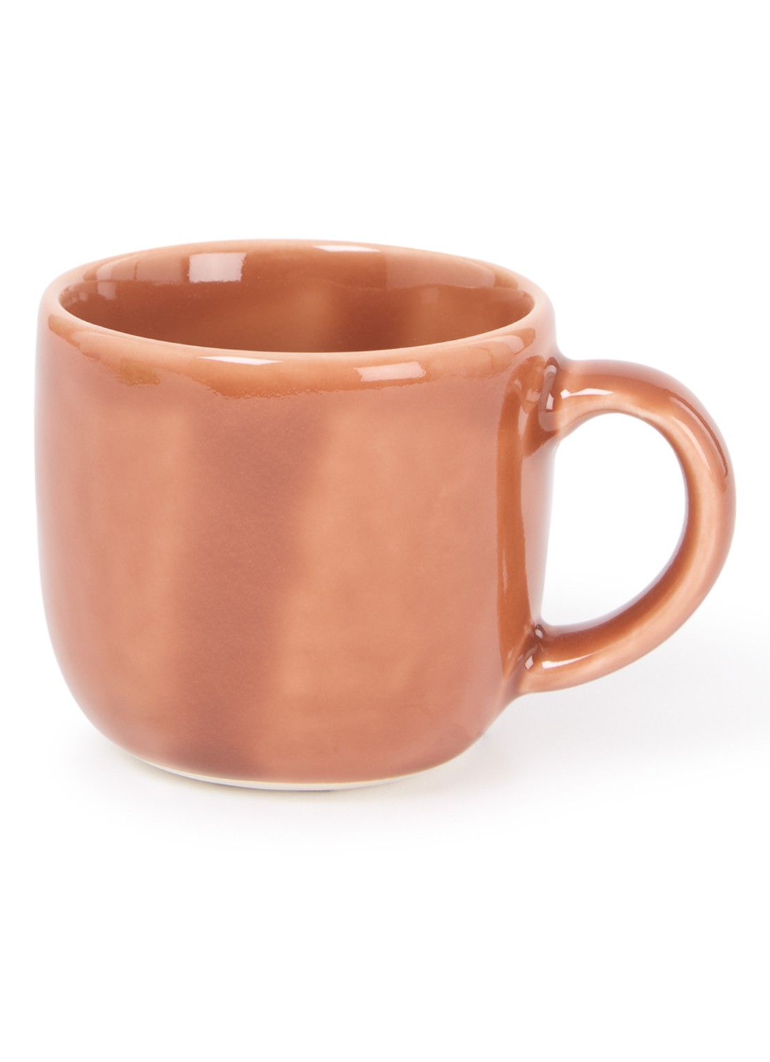 Nosse Ceramics Svelte espressokopje 12 cl - voorkant roodbruin