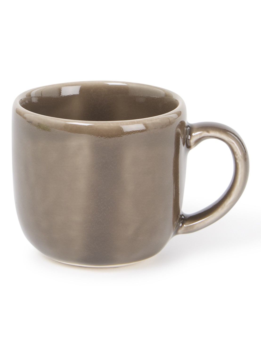 Nosse Ceramics Svelte espressokopje 12 cl - voorkant olijfgroen