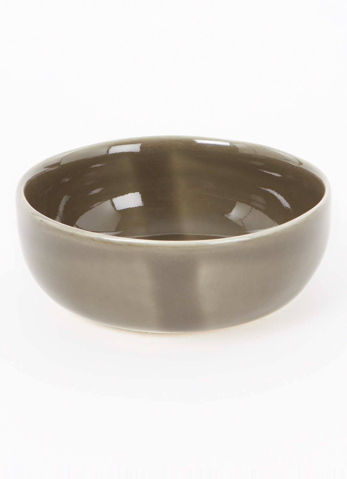 Nosse Ceramics Svelte kom 12 cm - voorkant 2 olijfgroen