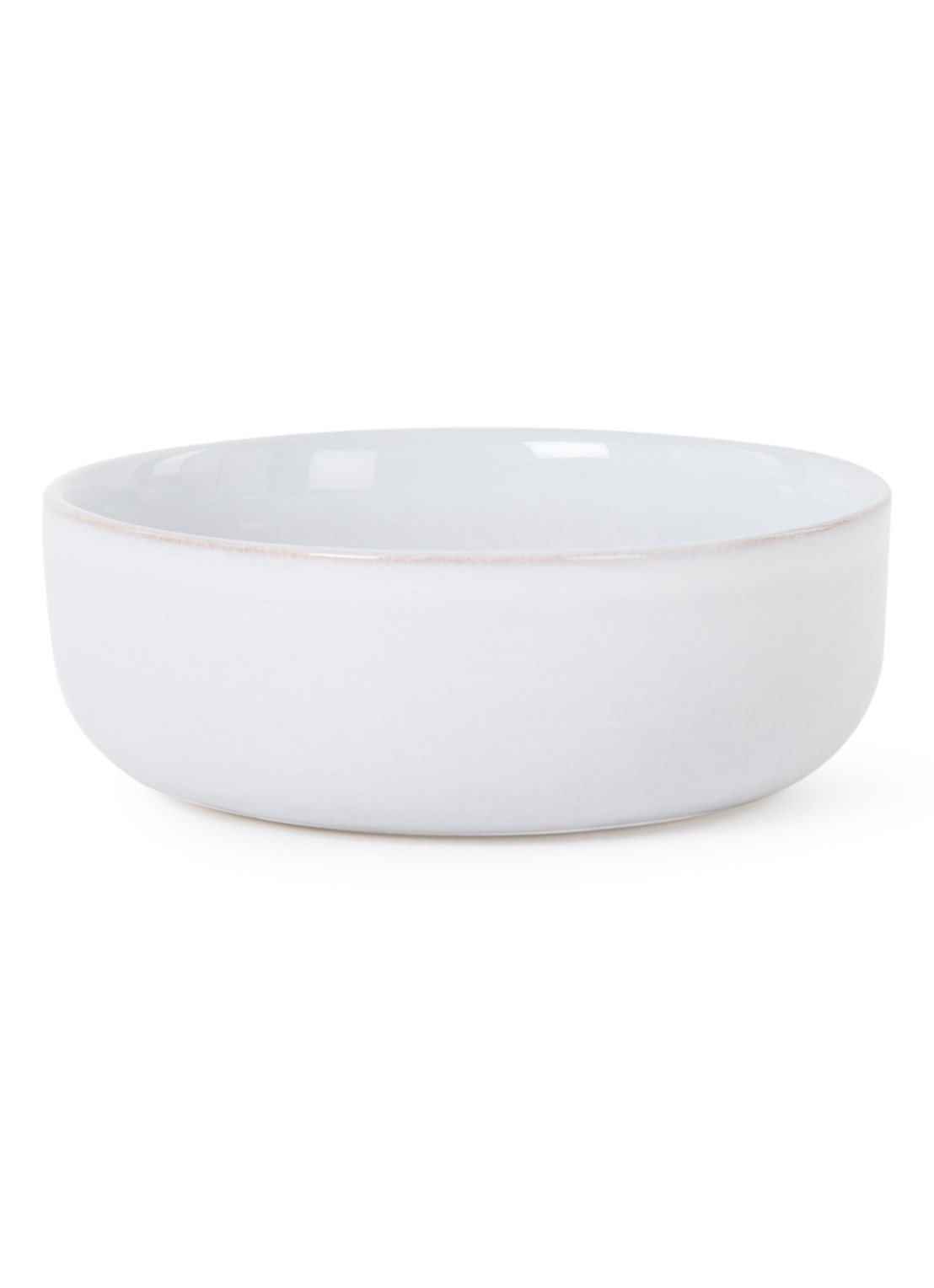 Nosse Ceramics Svelte kom 15 cm - voorkant lichtgrijs