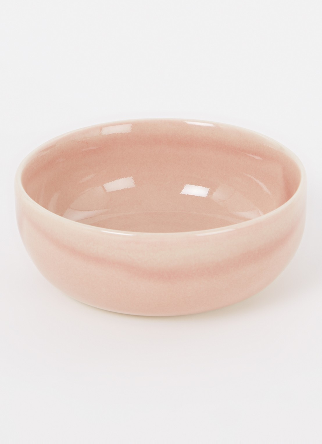 Nosse Ceramics Svelte kom 15 cm - voorkant 2 roze