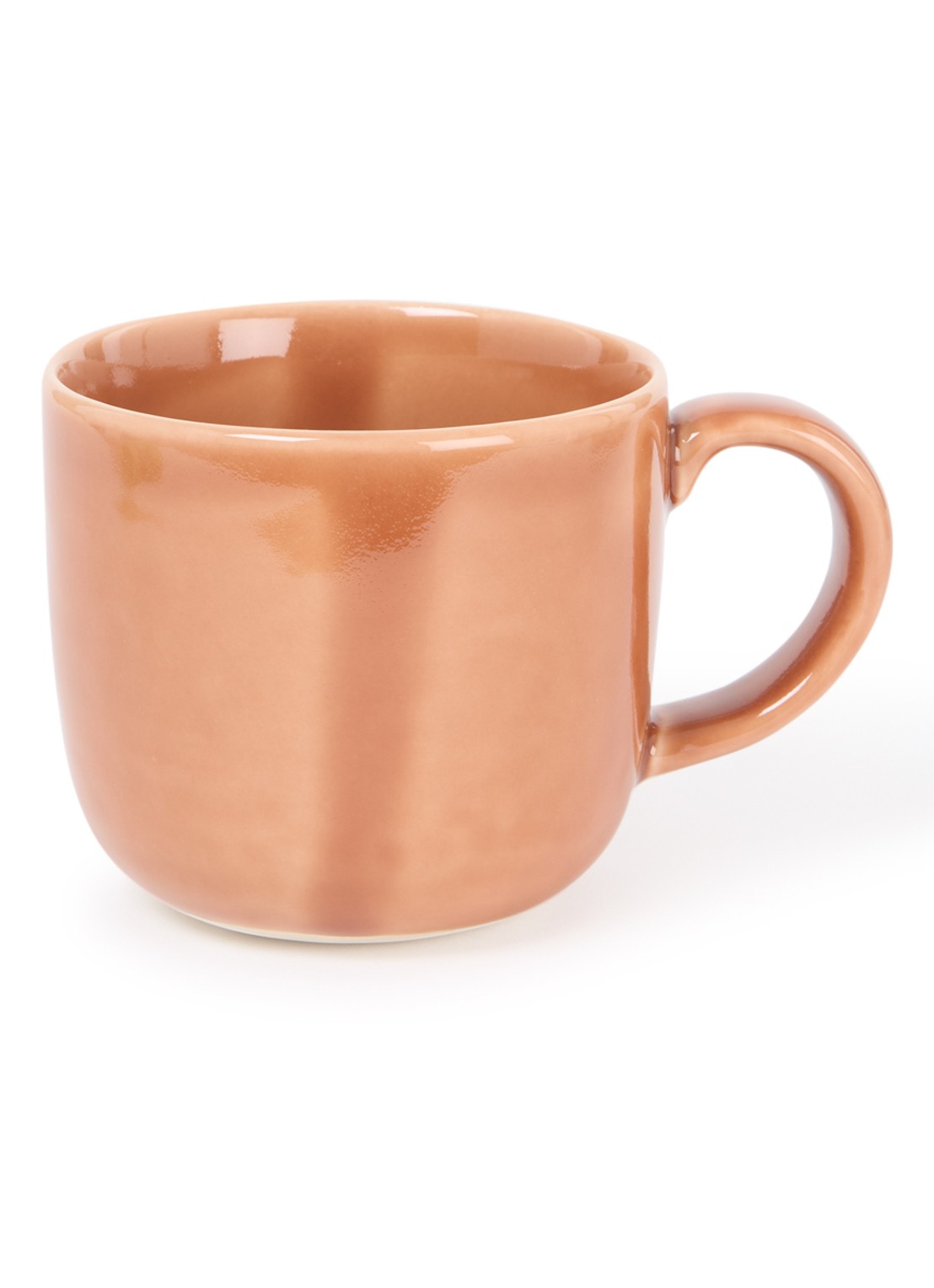 Nosse Ceramics Svelte mok 37 cl - voorkant roodbruin
