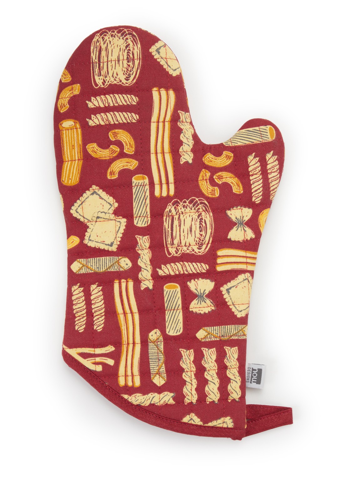 Now Designs Buona Pasta ovenwant  - voorkant steenrood