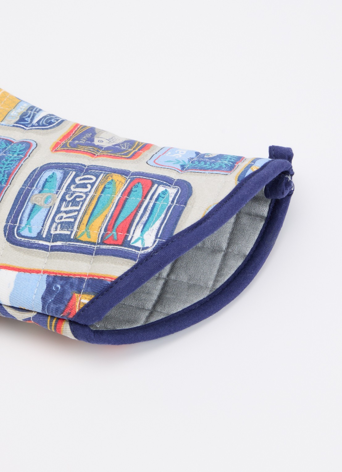 Now Designs Del Mar ovenwant - voorkant 2 donkerblauw