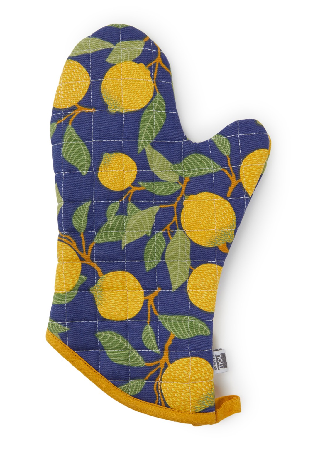 Now Designs Provencal Lemons ovenwant - voorkant donkerblauw