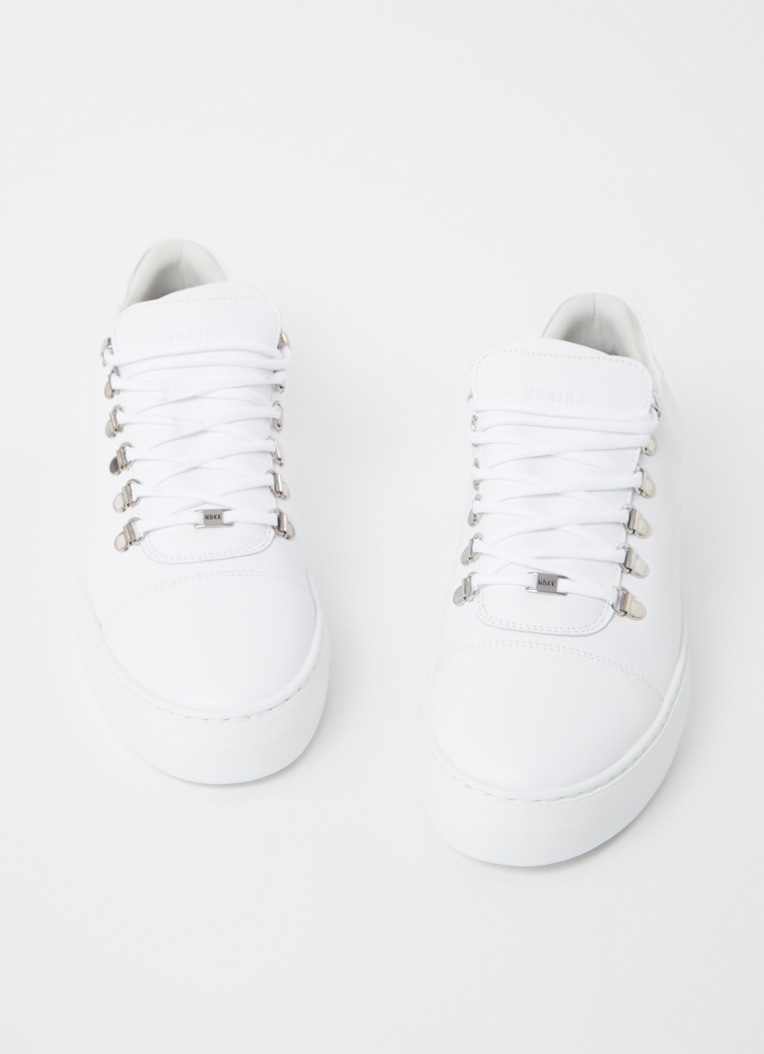Nubikk Jagger Classic sneaker van kalfsleer - detail 5 wit