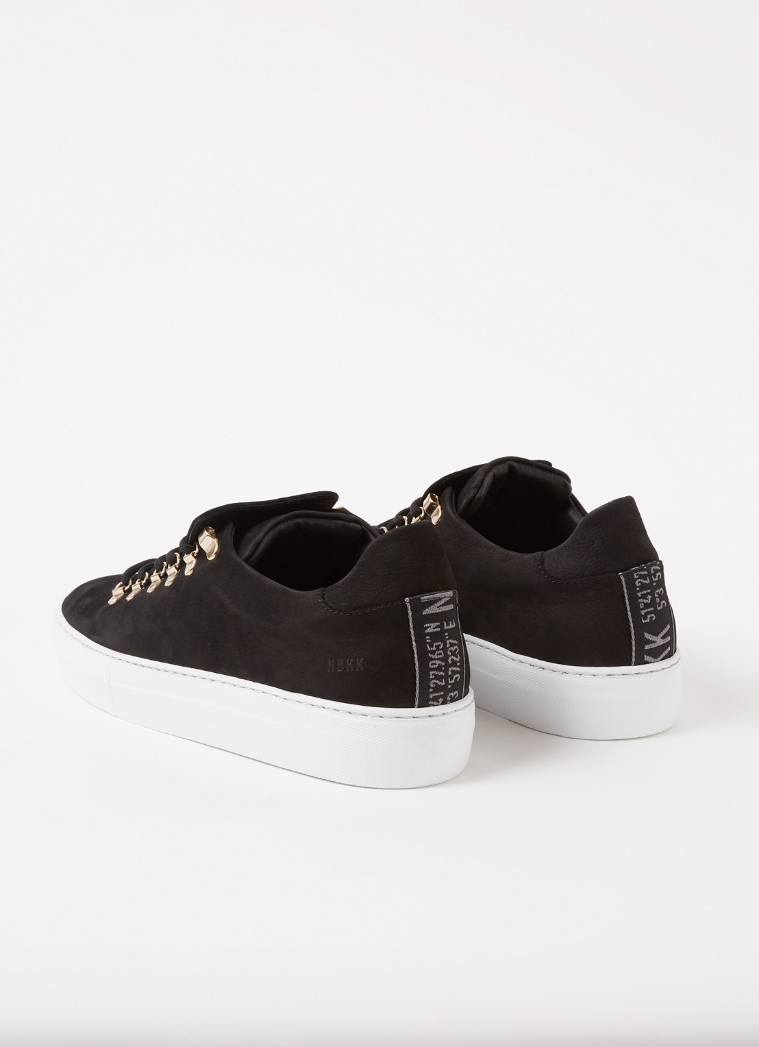 Nubikk Jagger Classic sneaker van nubuck  - detail 5 zwart