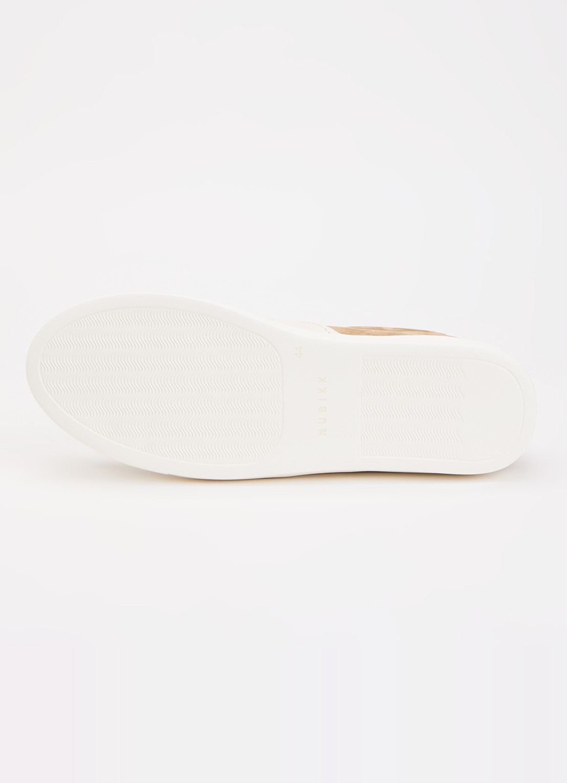 Nubikk Jase Morris sneaker van suède met leren details - detail 3 zand