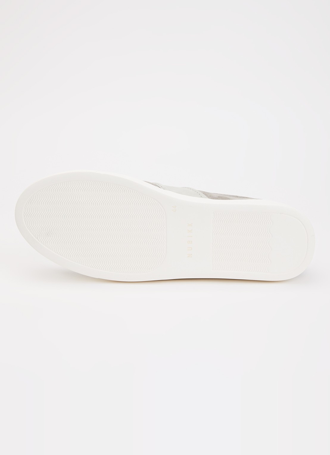 Nubikk Jase Morris sneaker van suède - detail 3 lichtgrijs