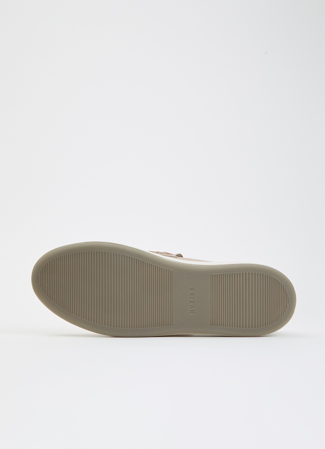 Nubikk Jiro Gatsby loafer van suède - detail 5 beige