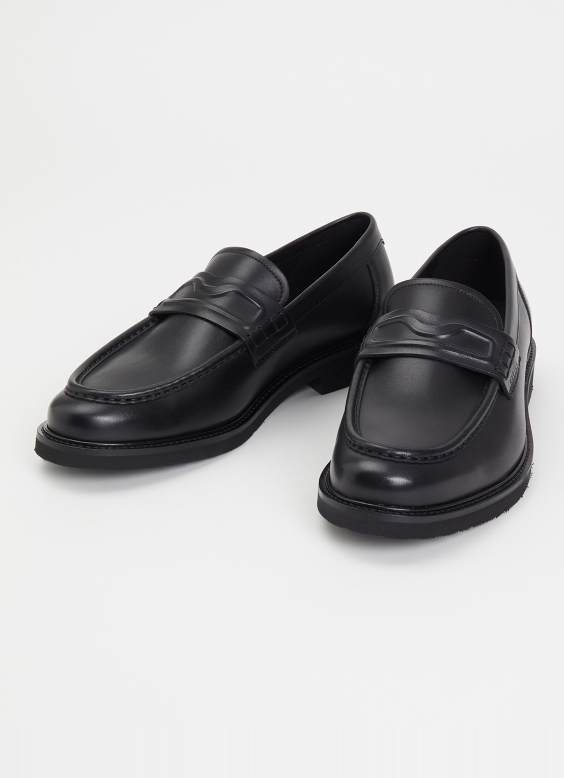 Nubikk Jones Gatsby loafer van leer - detail 3 zwart