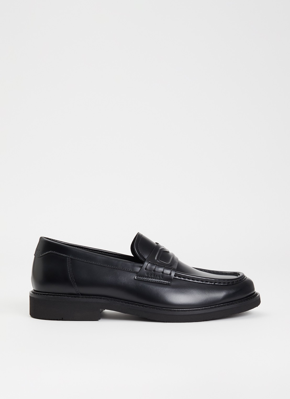 Nubikk Jones Gatsby loafer van leer - voorkant 2 zwart