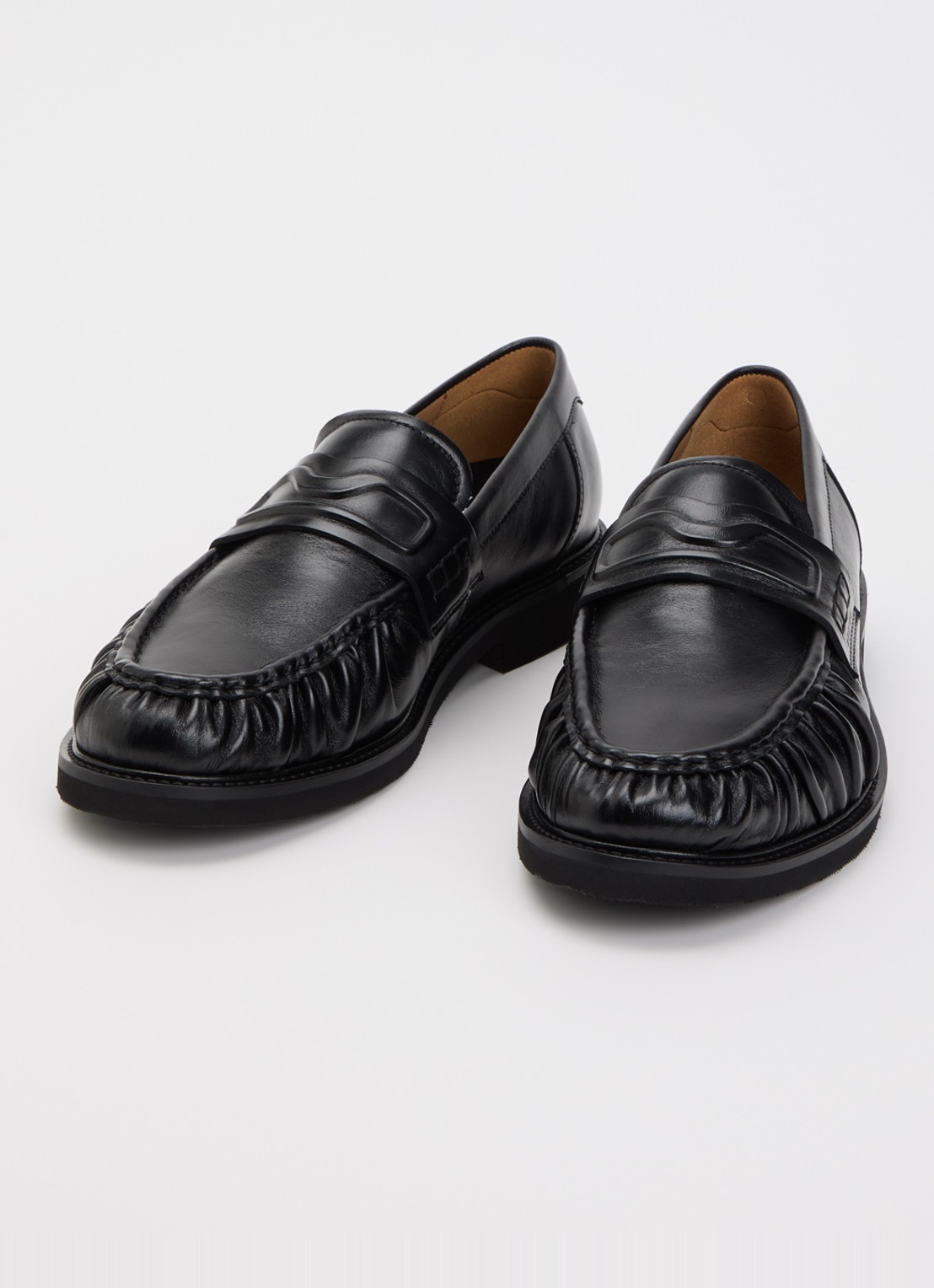 Nubikk Jones Mio loafer van leer  - detail 2 zwart