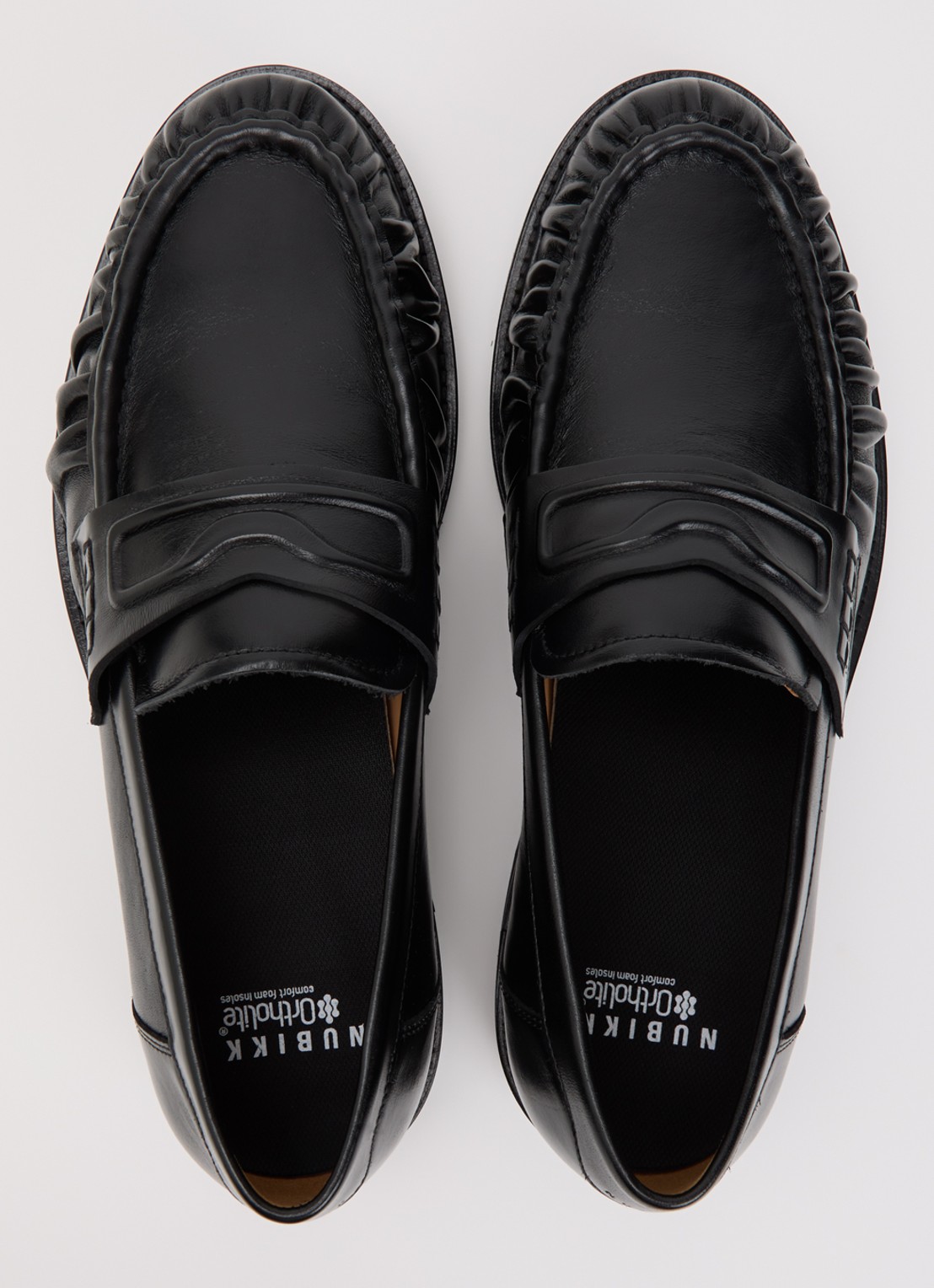 Nubikk Jones Mio loafer van leer  - detail 3 zwart