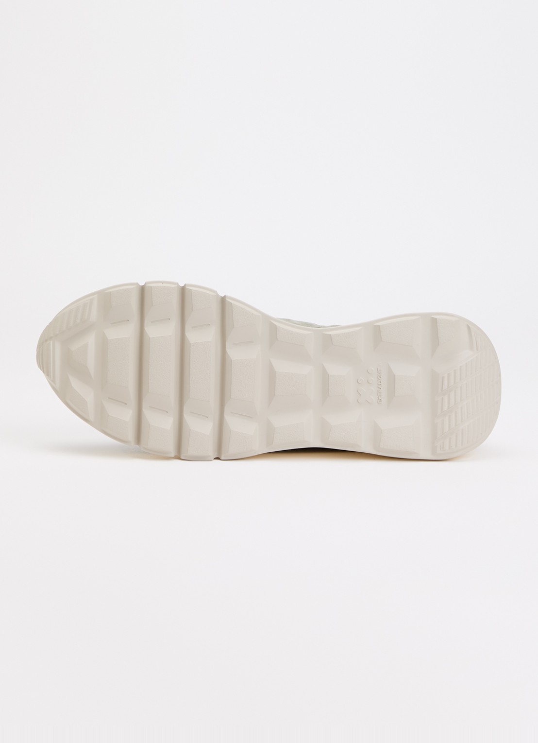 Nubikk Luca Noa sneaker met leren en suède details - detail 3 grijs