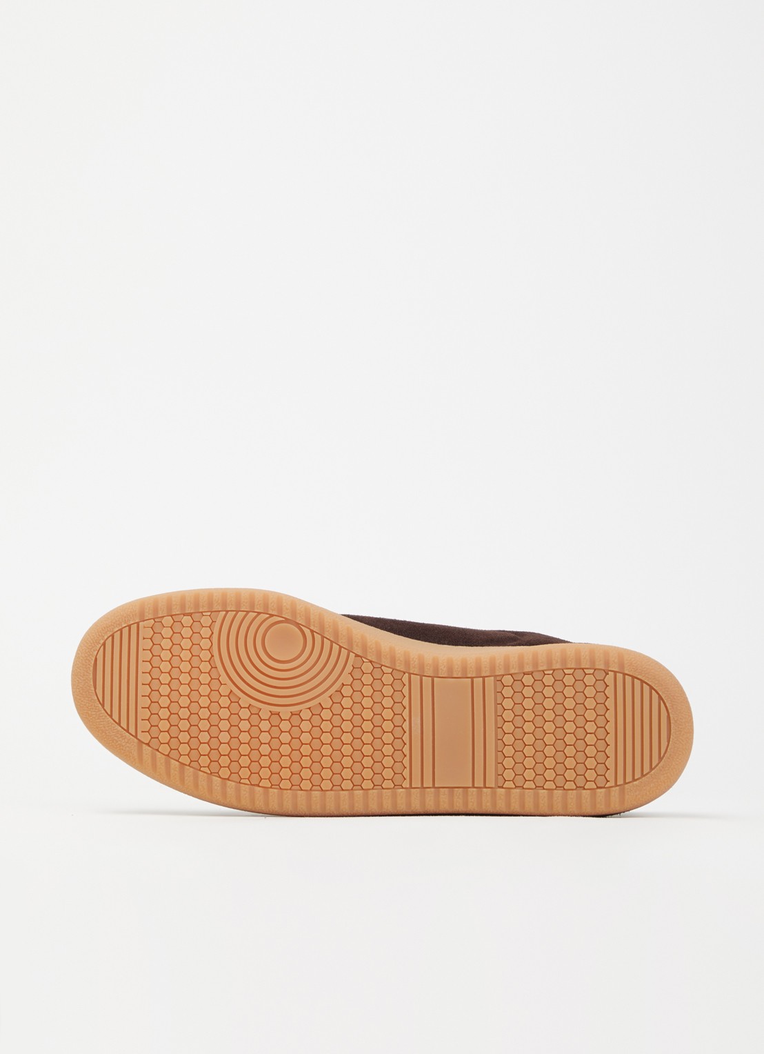 Nubikk Ray Rush sneaker van suède - detail 5 donkerbruin