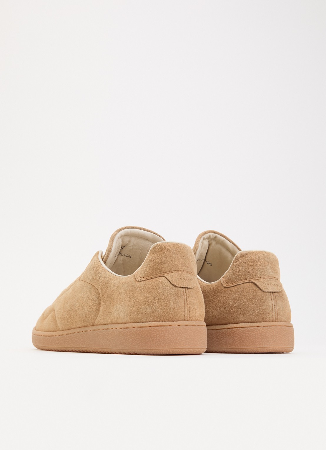 Nubikk Ray Rush sneaker van suède - achterkant 4 camel