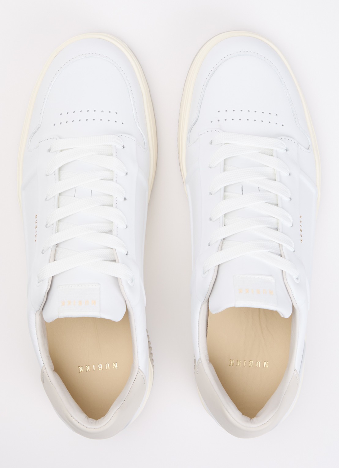 Nubikk Vick Cosmo sneaker van leer - detail 3 wit