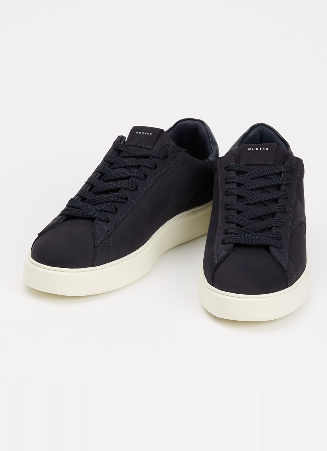 Nubikk Vick Cosmo sneaker van nubuck - detail 2 donkerblauw