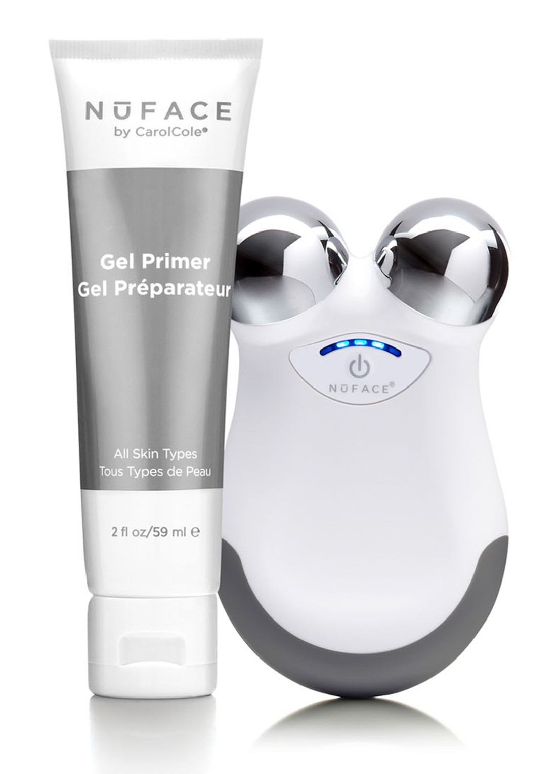 NuFACE Mini Facial Toning Device - mini gezichtstool verzorgingsset - voorkant 3 undefined