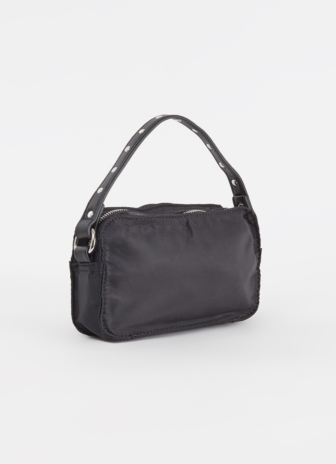Núnoo Helena crossbodytas met studs - achterkant 2 zwart