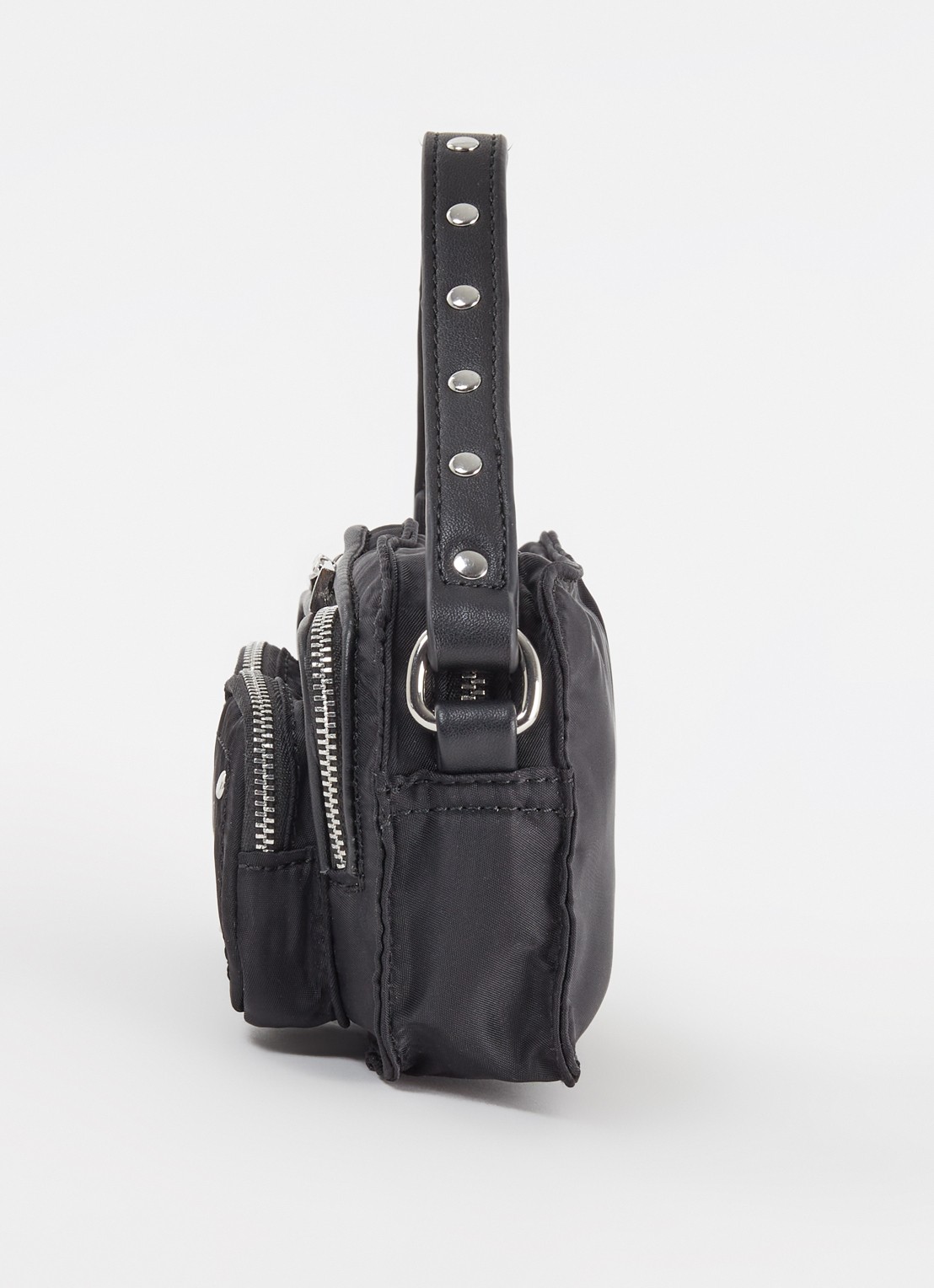 Núnoo Helena crossbodytas met studs - detail 4 zwart