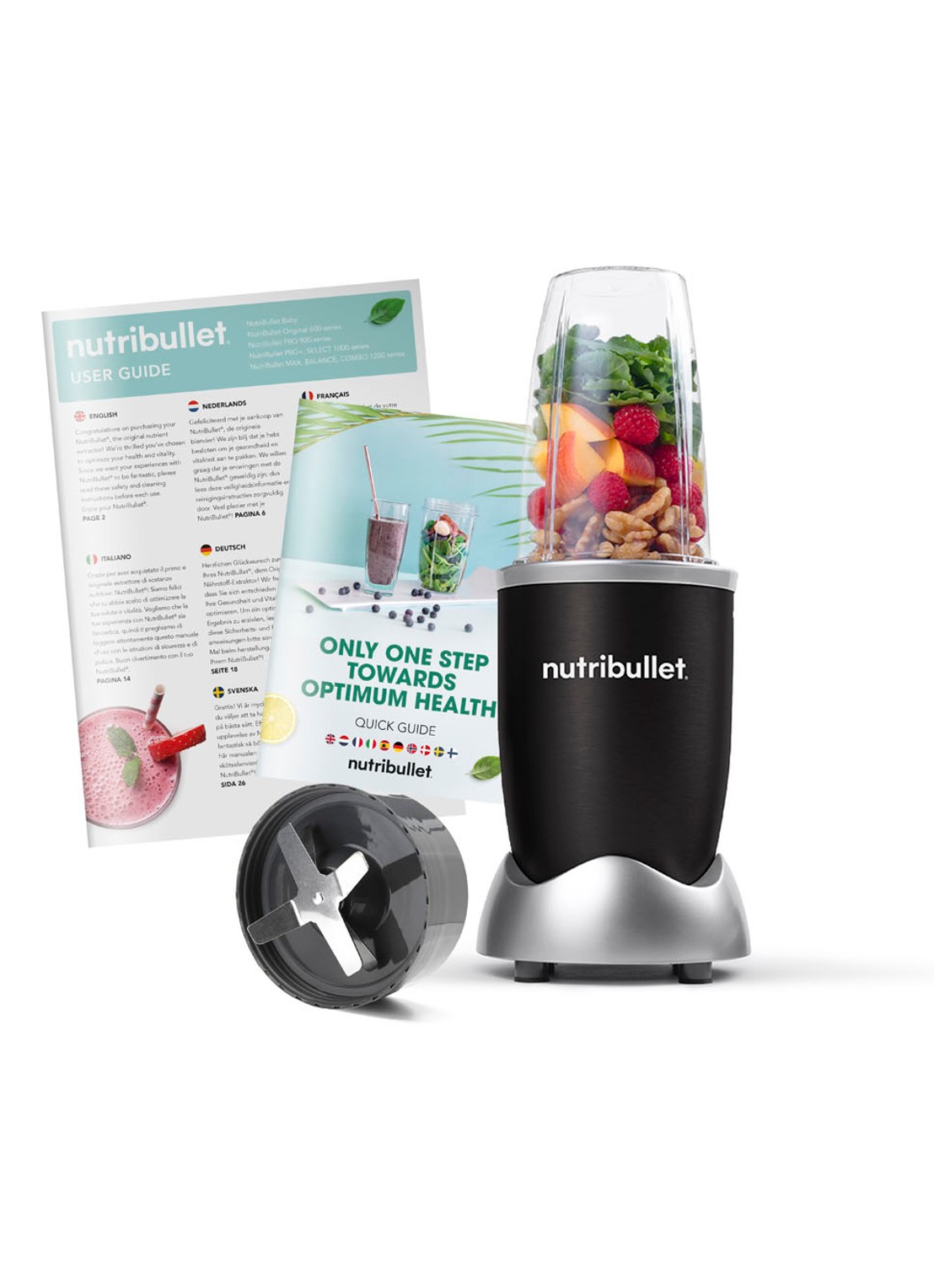 Nutribullet 600 series blender 5-delig V05899 - detail 4 zwart