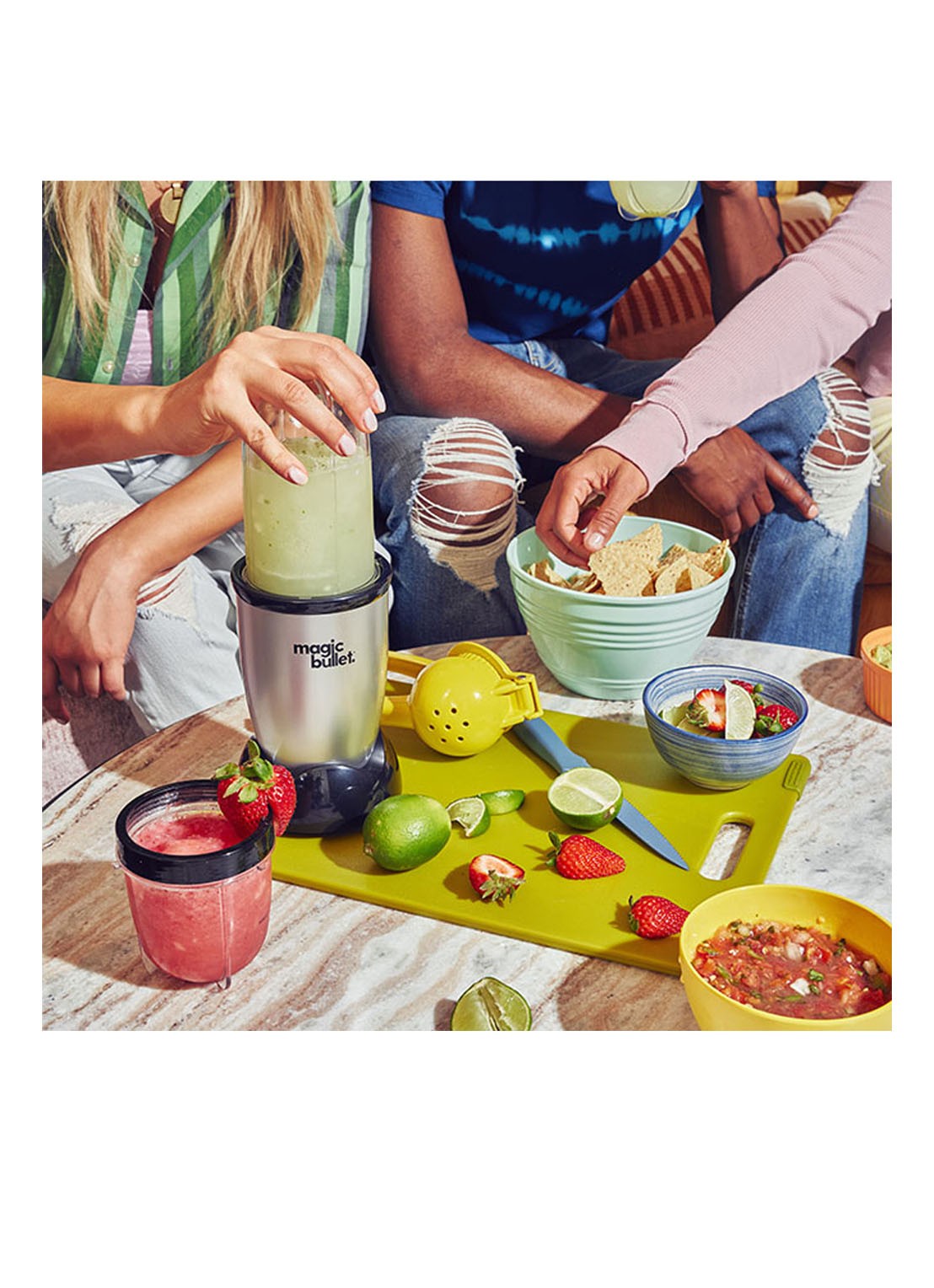Nutribullet Magic Bullet blender 0,5 liter V05848  - detail 4 zilver