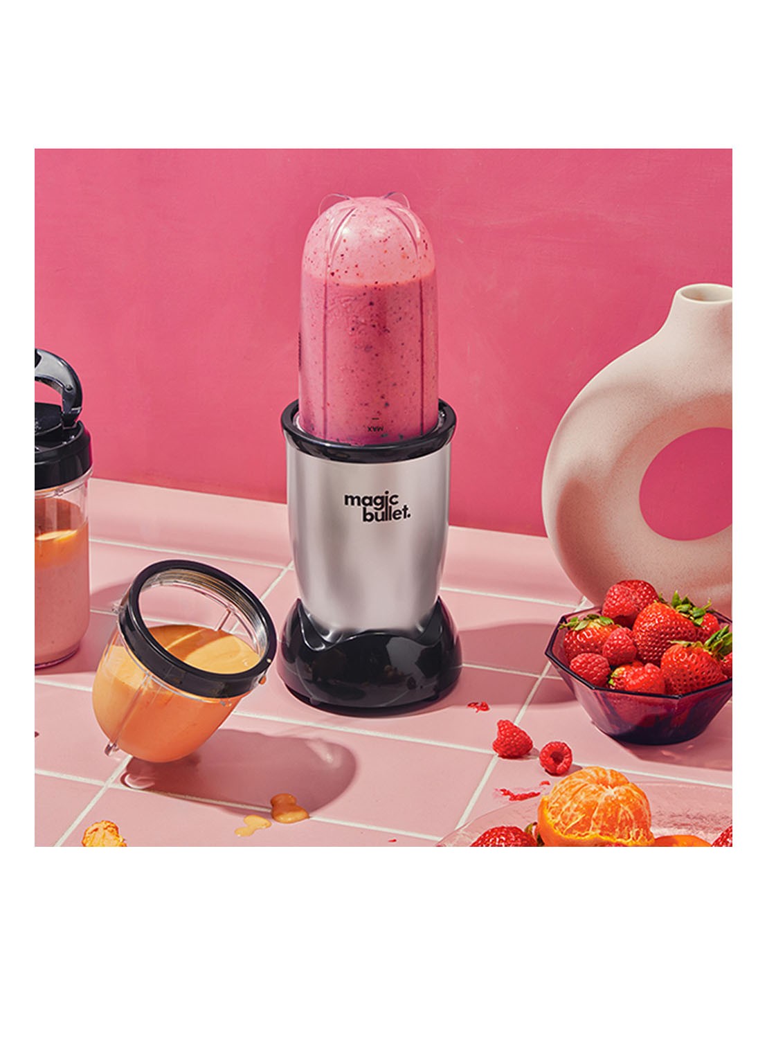 Nutribullet Magic Bullet blender 0,5 liter V05848  - detail 5 zilver