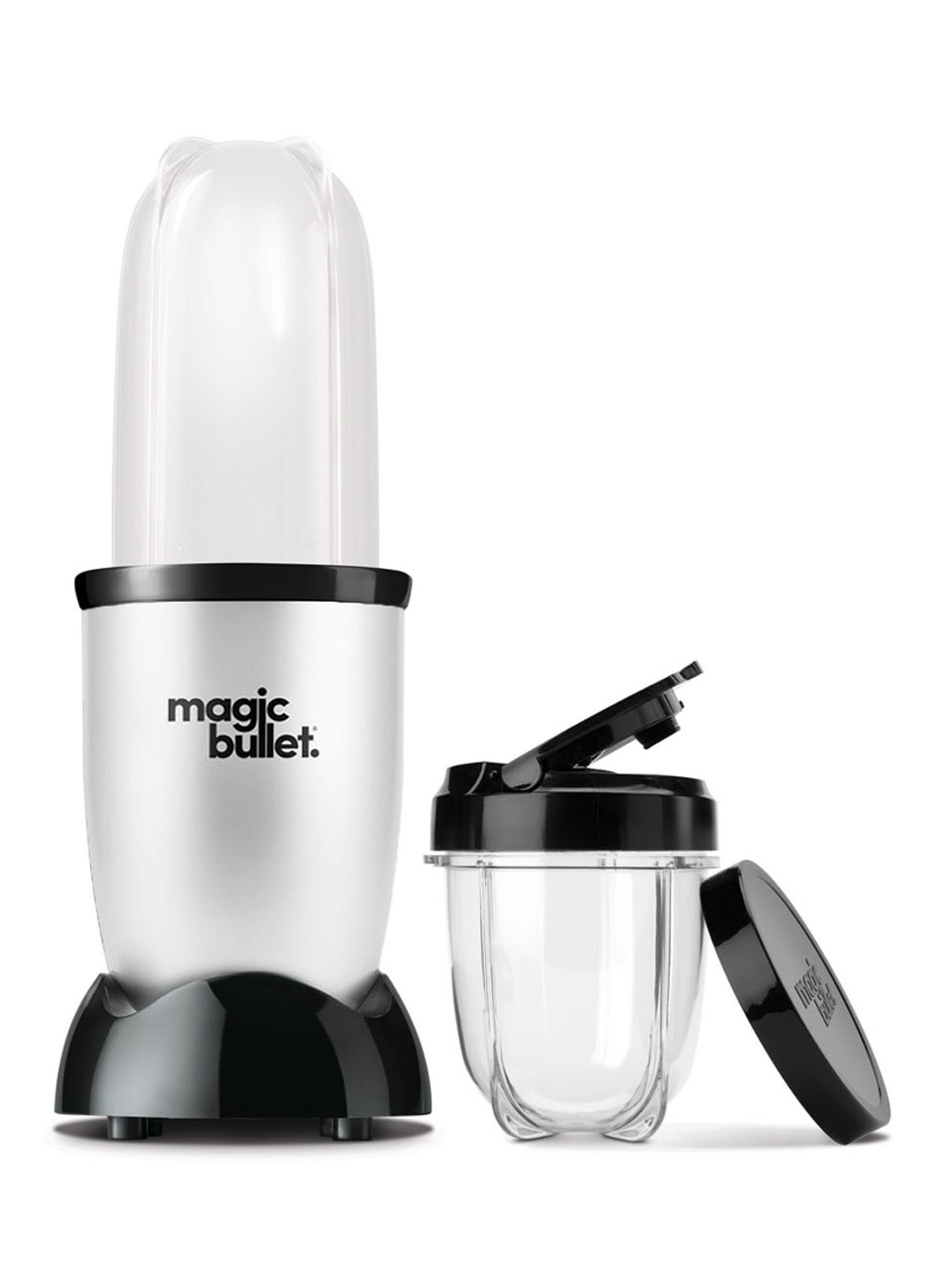 Nutribullet Magic Bullet blender 0,5 liter V05848  - voorkant zilver