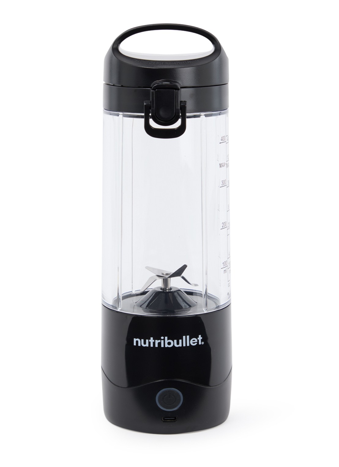 Nutribullet Portable blender 0,47 liter V09403 - voorkant zwart