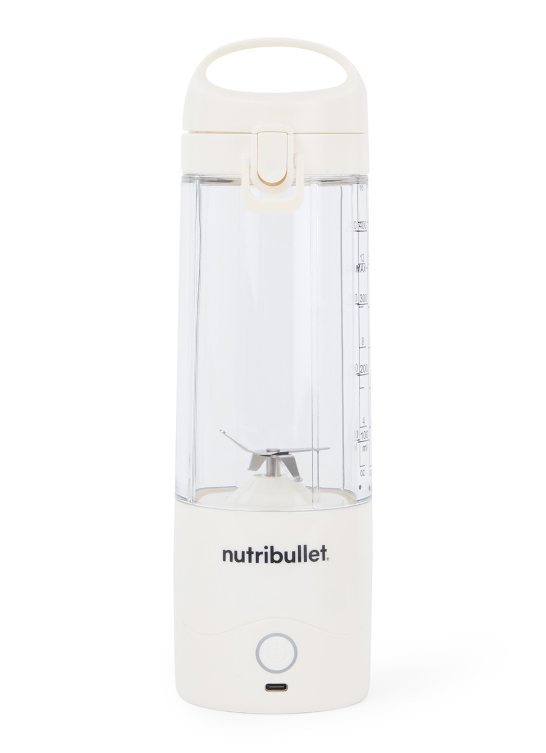 Nutribullet Portable blender 0,47 liter V09403 - voorkant gebroken wit